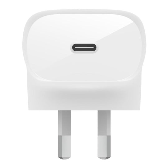 Belkin BoostUp 30W PPS Wall Charger-With USB-C PD - White