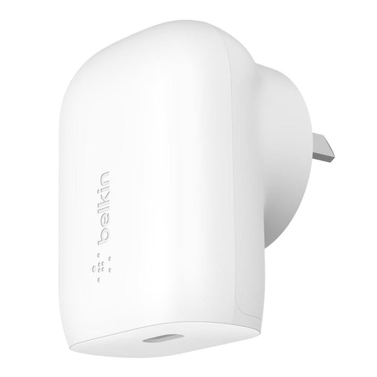Belkin BoostUp 30W PPS Wall Charger-With USB-C PD - White