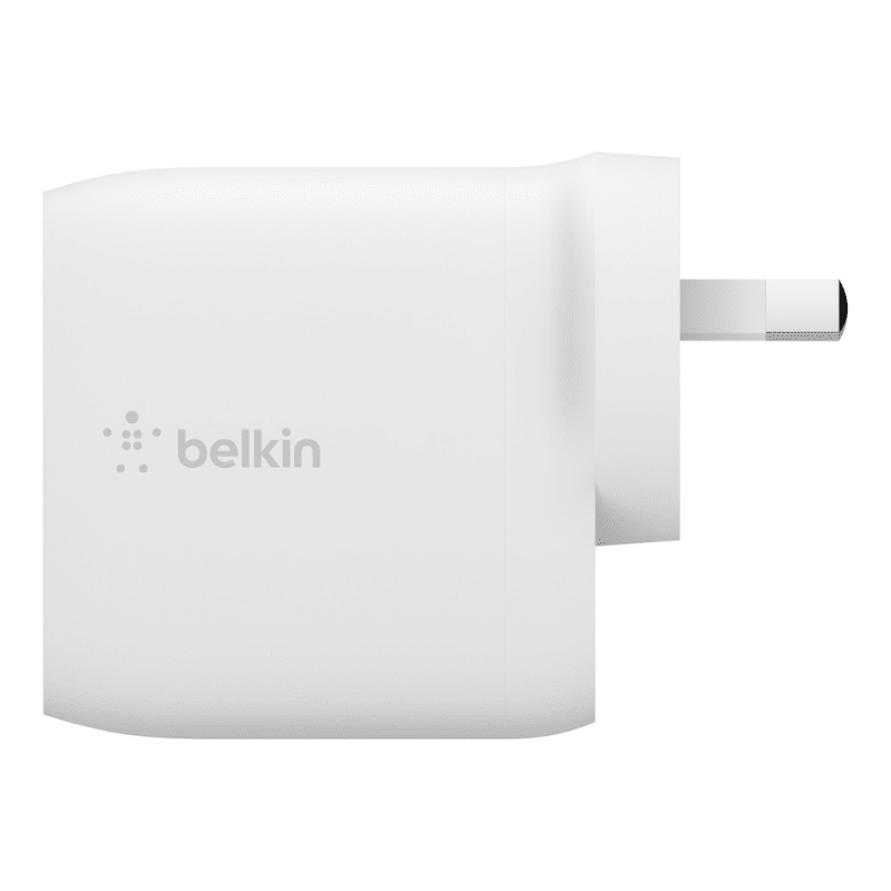 Belkin BOOSTCHARGE Dual USB-A Wall Charger 24W Universally - White
