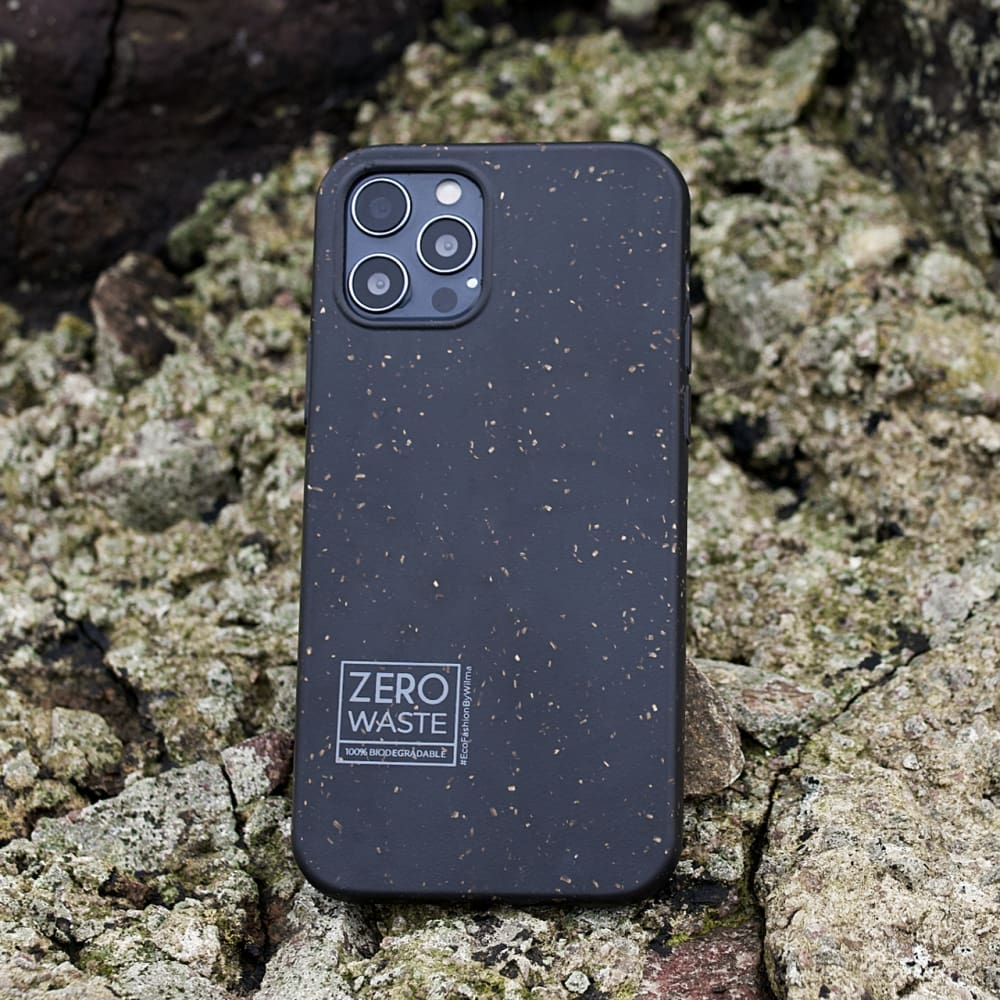 Wilma Essential Biodegradable Case iPhone 12 Pro Max - Black - Accessories