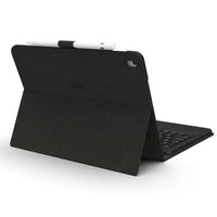 Thumbnail for Zagg Messenger Folio Tablet Keyboard / Case for Apple iPad 10.2 - Charcoal Black - Accessories