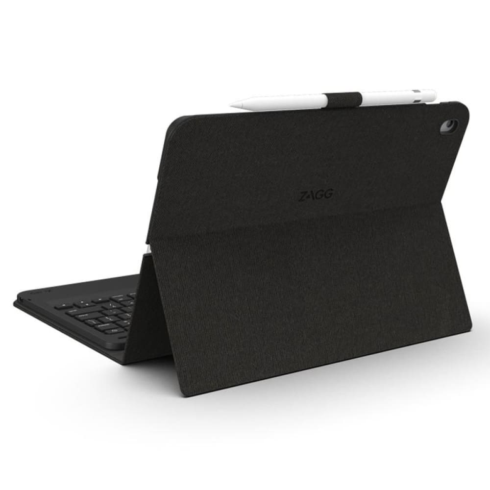 Zagg Messenger Folio Tablet Keyboard / Case for Apple iPad 10.2 - Charcoal Black - Accessories