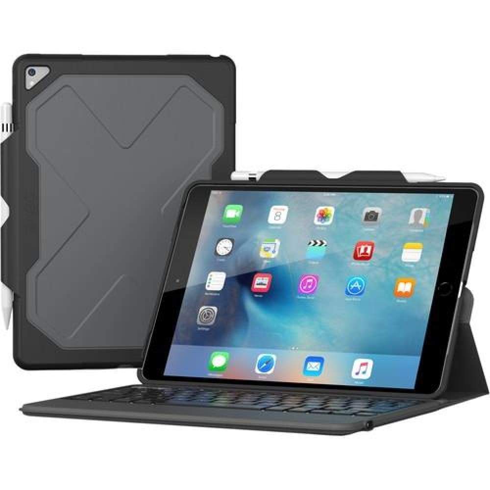 ZAGG Rugged Messenger Keyboard Case suits iPad Pro 10.5 - Black - Accessories