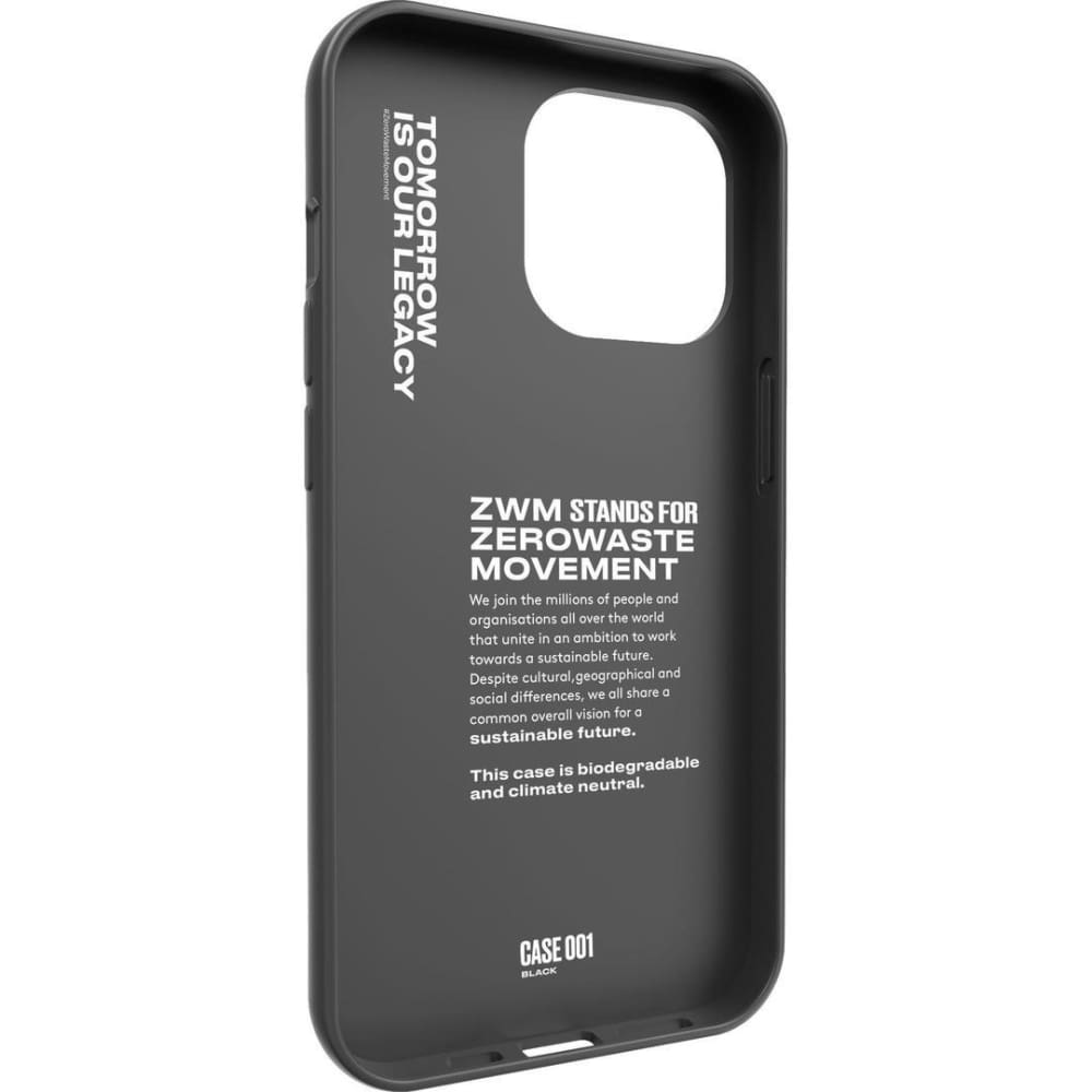 ZWM/WILMA Case for iPhone 13 Mini - Black - Accessories