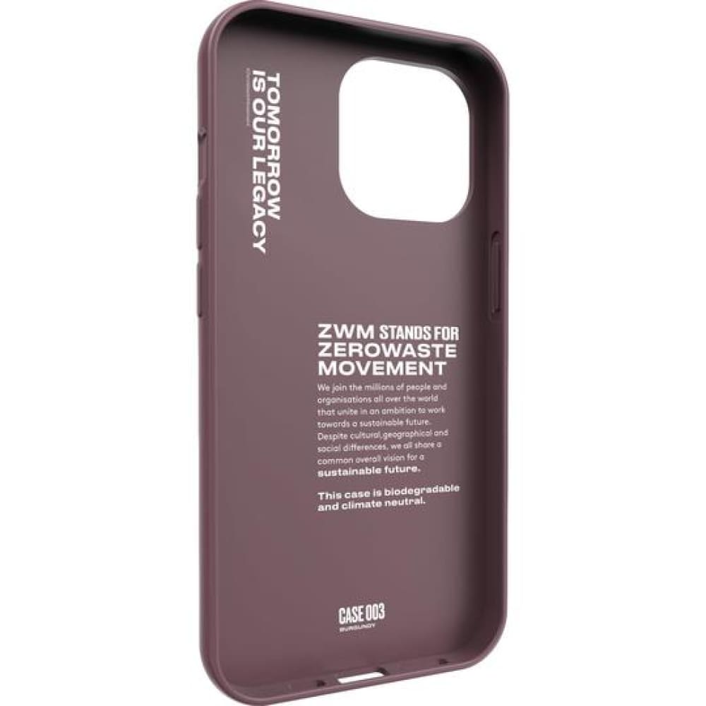 ZWM/WILMA Case for iPhone 13 Pro - Burgundy - Accessories